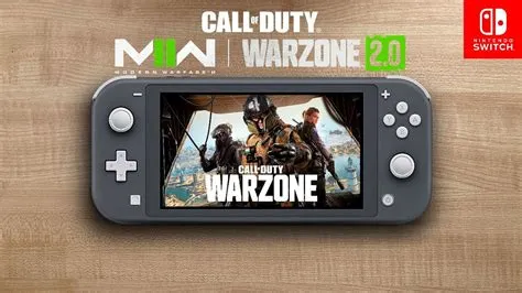 Can you play call of duty warzone 2 on nintendo switch