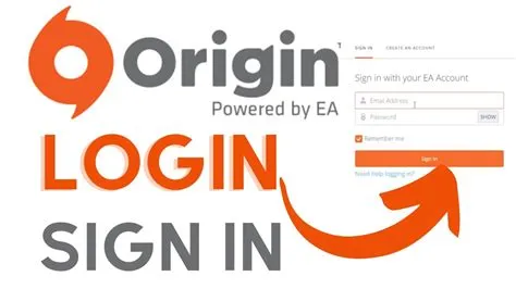 Is my origin account also my ea account