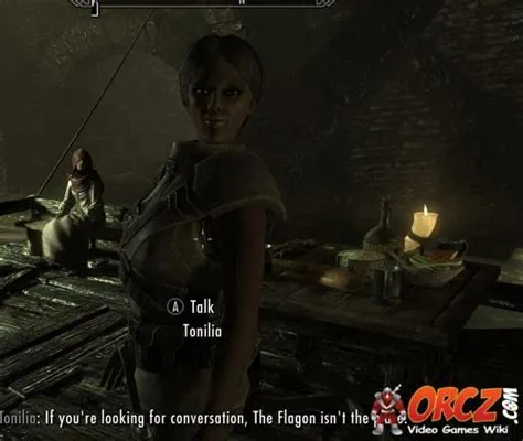 Where is tonilia located in skyrim