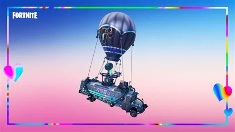 Why is the fortnite battle bus rainbow