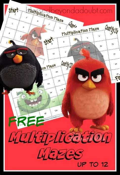 How is math used in angry birds