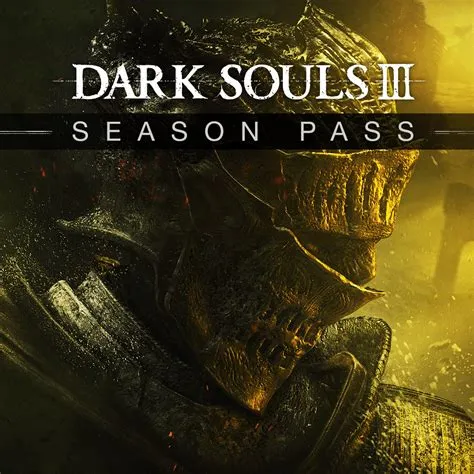 Did dark souls 3 release with a season pass