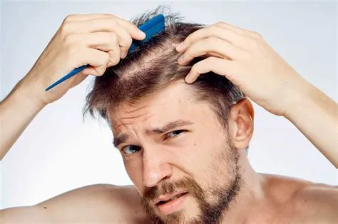 What age men lose hair