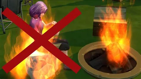 Can dust cause fire in sims 4