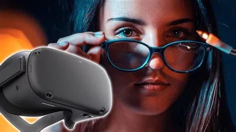 Do i need to wear glasses while playing oculus quest 2