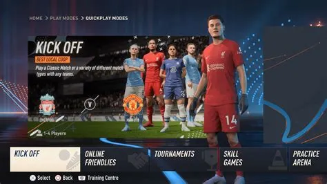 How do you play fifa 23 online with friends on xbox