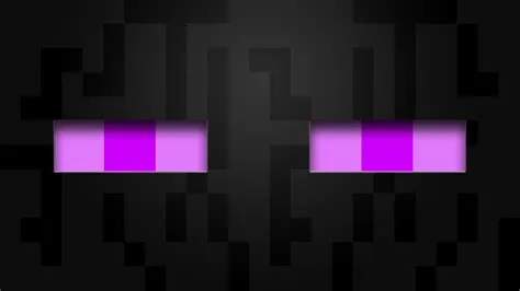 Why do endermen say look for the eye