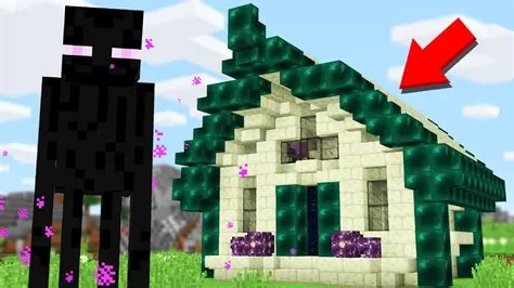 Can endermen enter your house