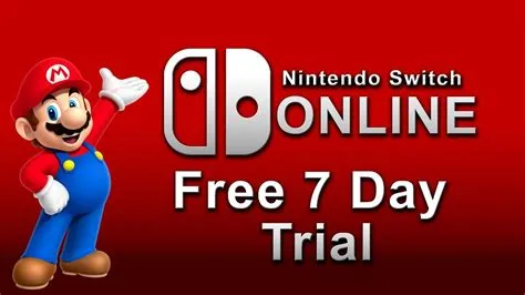 How many times can you get nintendo online free trial