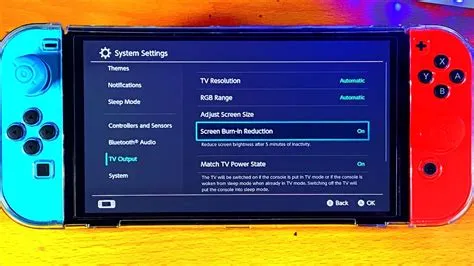 Can switch oled burn-in