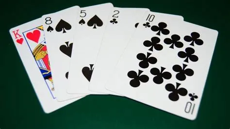 What cards are bad in poker