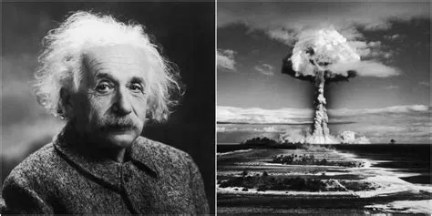 Who worked with einstein on the atomic bomb