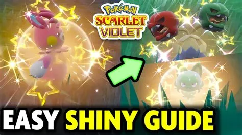 What is the easiest shiny to catch in pokemon scarlet