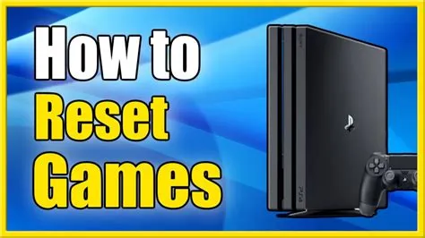 Does system reset delete games