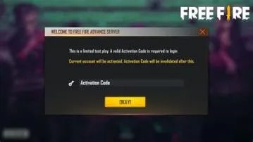 How do i get the activation code for free fire?