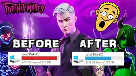 Why is fortnite 30gb