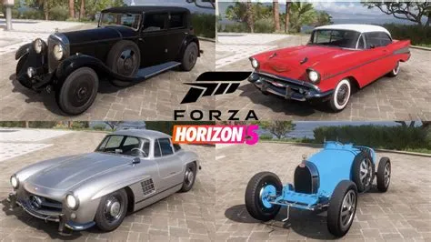 What is the oldest car forza 5