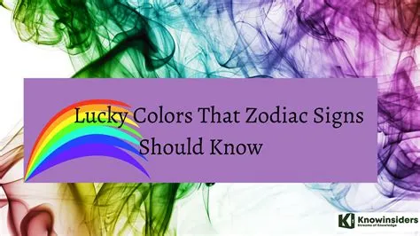 What color is very lucky