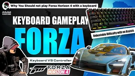 Can i play forza horizon 5 with keyboard