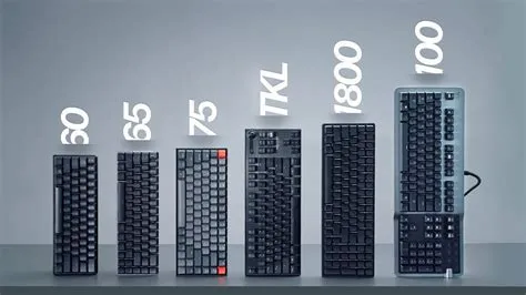 What is the most famous keyboard size