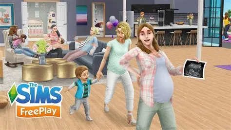 Can a sim get pregnant in sims freeplay