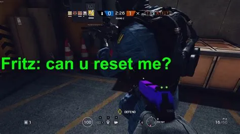 Can you reset rainbow six siege account