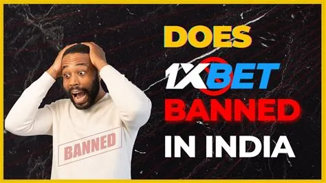 Why 1xbet is not banned in india