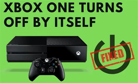 Does xbox turn off by itself