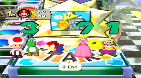 Does mario party 4 have teams