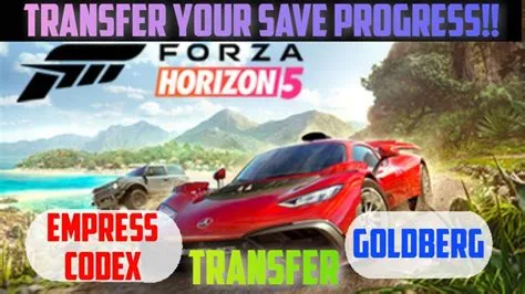 How do i transfer my forza horizon 5 save game