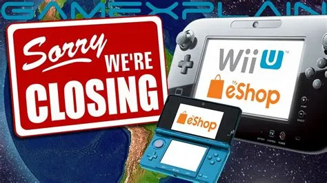 Is the 3ds eshop closing in america