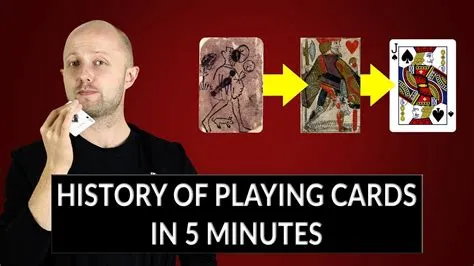 Who invented 52 playing cards