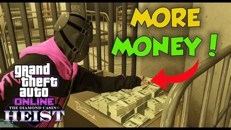 How much does the diamond casino heist pay for 2 players