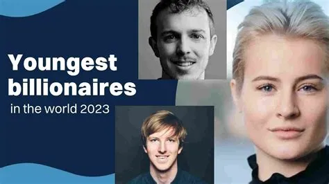 Who is the youngest billionaire in the world 2023