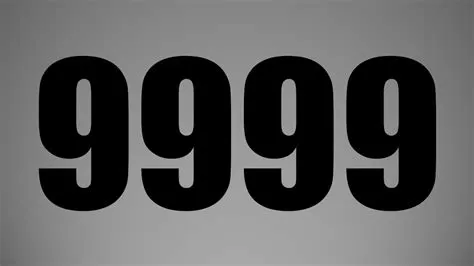 Is 9999 a lucky number