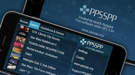 Can you play ppsspp on ios