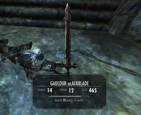 What is the weakest weapon in skyrim