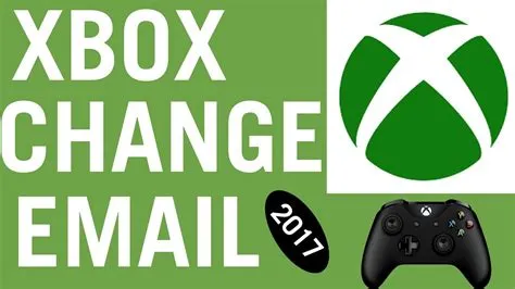 Can i use a different email for xbox