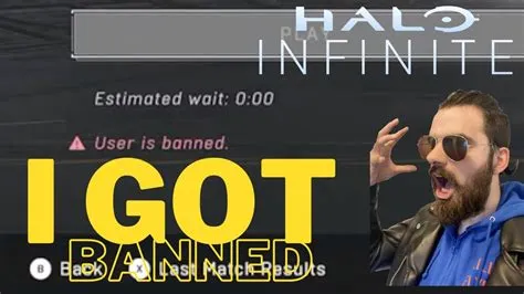 Why am i banned halo infinite