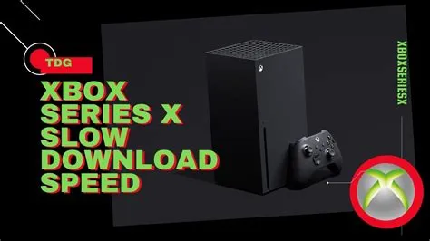 Why is my xbox series s being slow