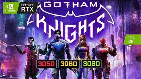 Can rtx 3050 run gotham knights