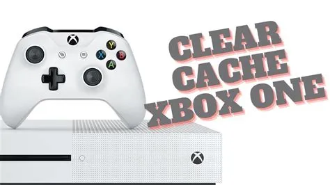 Does clearing cache on xbox delete anything