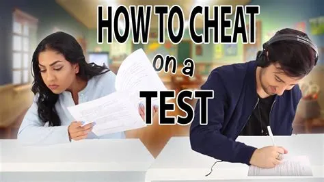 Is cheating on a test stealing