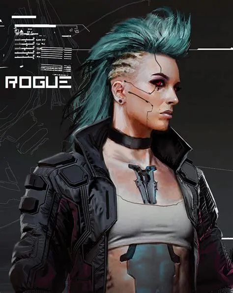 How old is rogue in cyberpunk