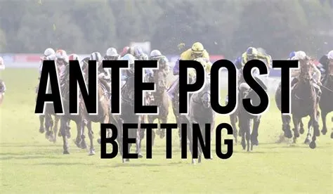 Can you cash out an ante post bet