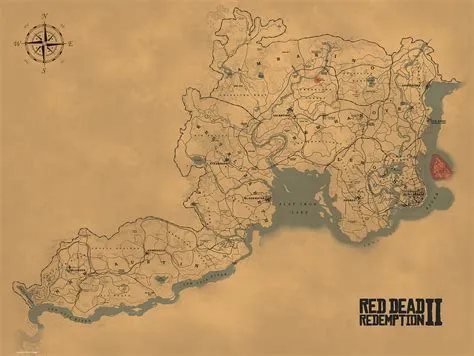 How big is the rdr2 map