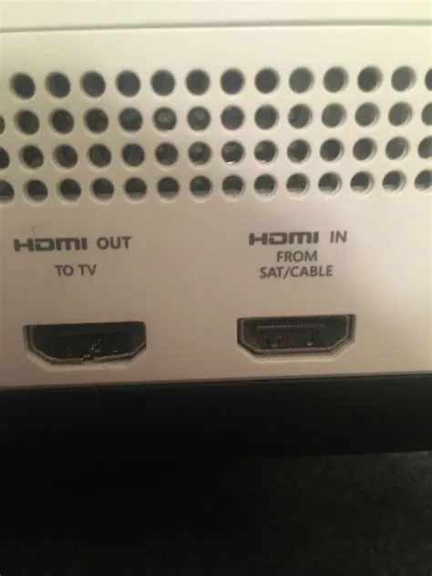 What is hdmi in from sat cable xbox one s