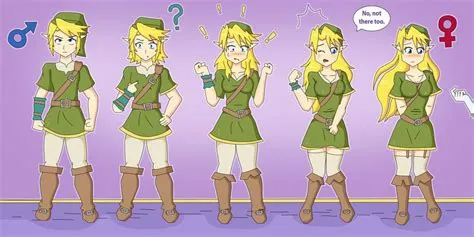 Was link originally a girl