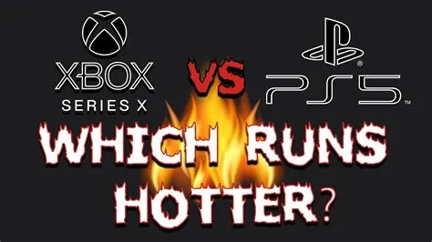 Which console runs hotter