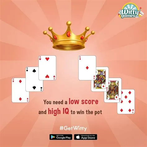 Does high score or low score win with rummy